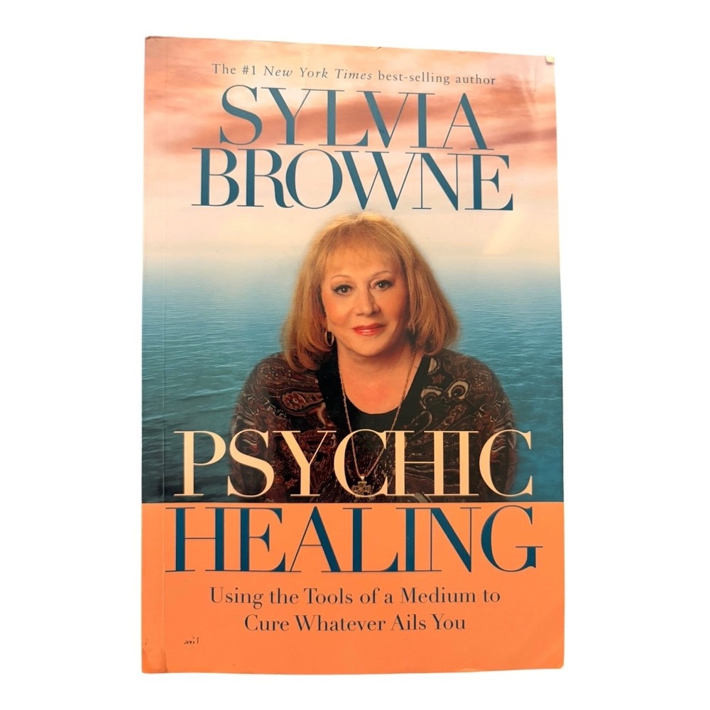Psychic‎ Healing Sylvia Browne Paperback Book Mind-Body-Spirit New Age